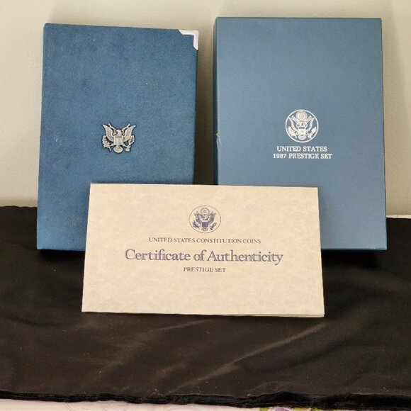 1987 S US Mint Prestige Coin Set with COA and OGP - Picture 5 of 9